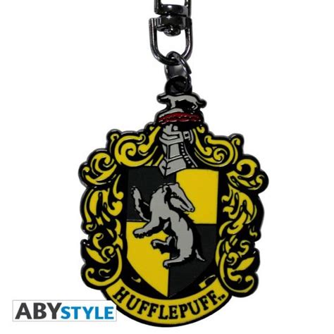 Harry Potter: Hufflepuff Metal Keychain 